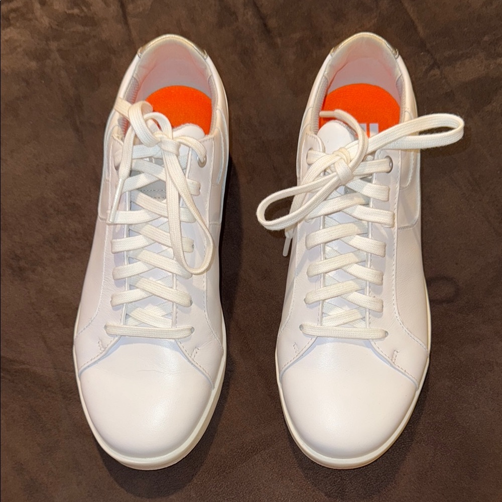 FootJoy White Leather Golf Sneakers